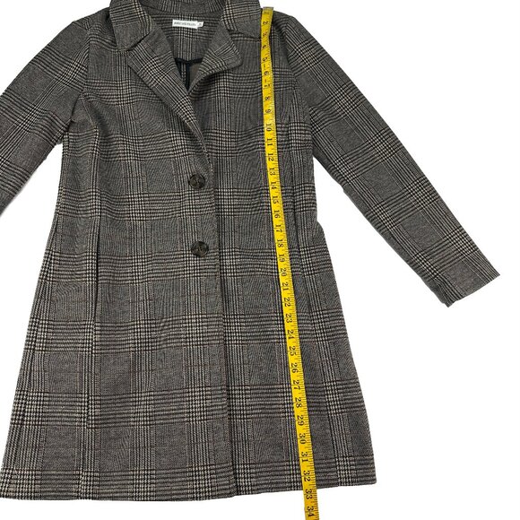 Avec Les Filles Plaid Coat Size XS - Picture 7 of 8